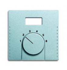 Накладка для механизма терморегулятора (термостата) 1094 UTA, 1097 UTA, серия future, цвет серебристый алюминий  1710-0-3697   2CKA001710A3697  ABB