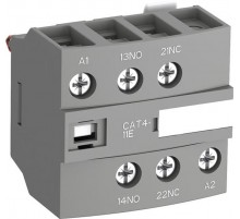 Блок контактный дополнительный CAT4-11M с клеммами катушки управления для контакторов AF09...AF38  1SBN010151R1111  ABB