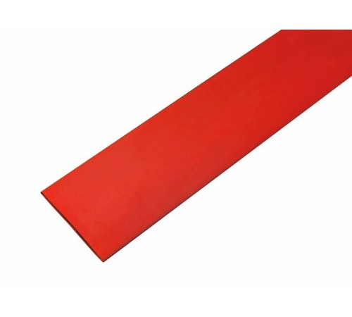 Термоусадочная трубка 35,0/17,5 мм, красная, упаковка 10 шт. по 1 м  23-5004  REXANT