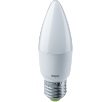 Лампа светодиодная LED 7Вт Е27 230В 2700К NLL-C37-7-230-2.7K-E27-FR свеча матовая  94493  Navigator