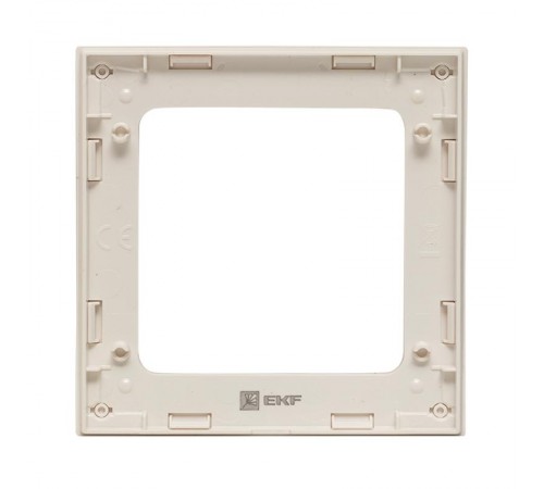 Стокгольм Рамка 1-местная белая PROxima  EXM-G-302-10  EKF