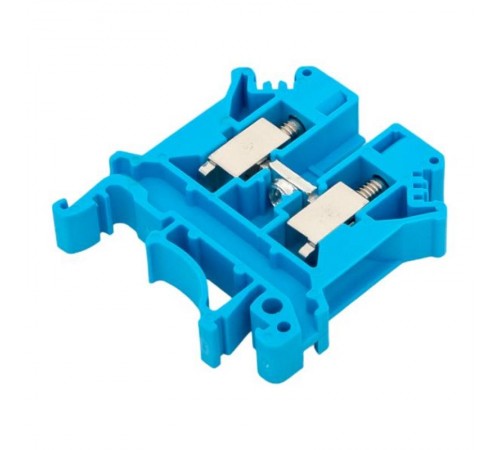 Клеммная колодка винтовая 6 UT синяя scr-ut-6-b  EKF