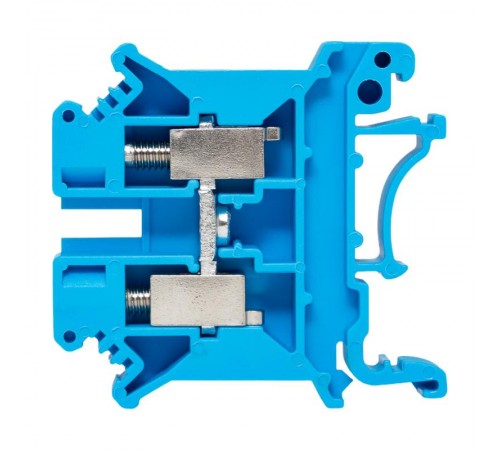 Клеммная колодка винтовая 6 UT синяя scr-ut-6-b  EKF