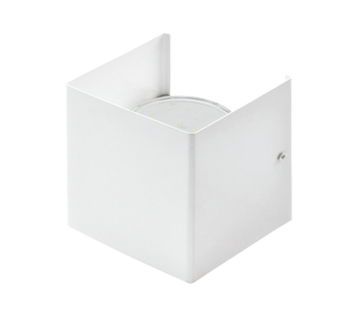 Светильник накладной односторонний GX53S-WALL 1MW под лампу GX53 230B матовый белый  4690612024417  IN HOME