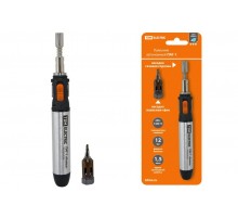 Паяльник автономный газовый ПАГ-1, (3 наконечника: жало, резак, фен), 12 мл "Алмаз"  SQ1025-0102  TDM