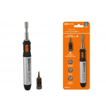 Паяльник автономный газовый ПАГ-1, (3 наконечника: жало, резак, фен), 12 мл "Алмаз"  SQ1025-0102  TDM