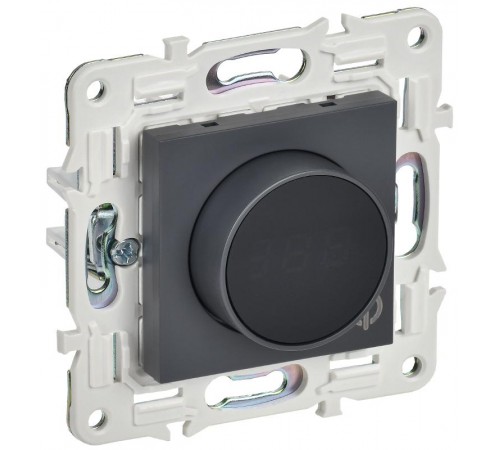 SKANDY Термостат электронный с индикацией SK-T01T титан   SK-RT11-K48  IEK