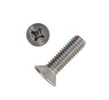 Винт DIN 965 с потайной головкой оцинкованный M4х20 (1500шт)  133509  Tech-KREP