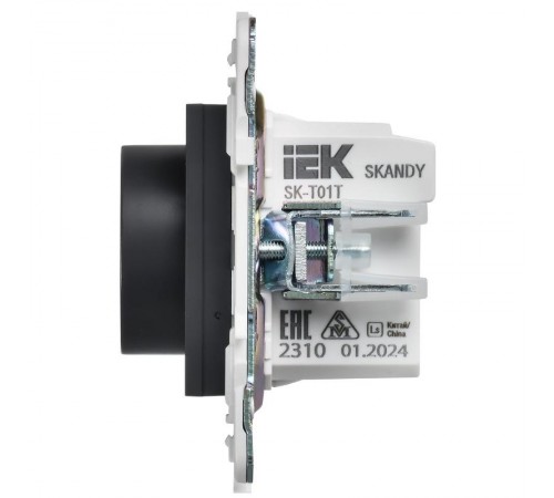 SKANDY Термостат электронный с индикацией SK-T01T титан   SK-RT11-K48  IEK