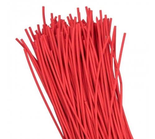 Термоусаживаемая трубка ТУТ нг 2/1 красная EKF PROxima  tut-2-r-1m  EKF