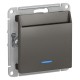 AtlasDesign Сталь Выключатель карточный, механизм  ATN000967  SE
