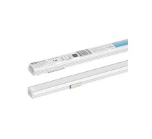 Алюминиевый профиль накладной 1612 (1 м), матовый рассеиватель, 2 заглушки, 2 крепежа  SQ0331-0485  TDM