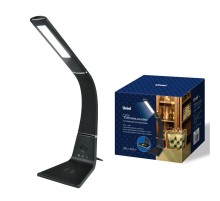 Светильник настольный TLD-565 Black/LED/360Lm/3000-6000K/Dimmer/WR 12W сенсор диммер беспроводное зарядное устройство черн  UL-00006472  Uniel