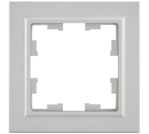 BRITE Рамка 1-ая РУ-1-БрА алюминий  BR-M12-K47  IEK