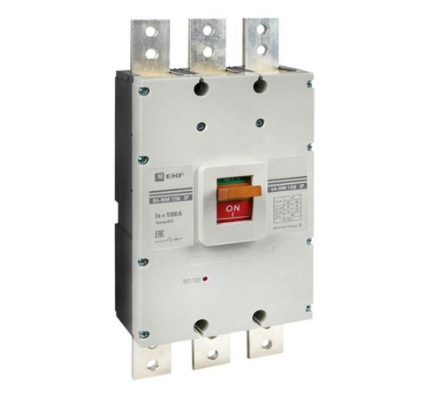 Выключатель автоматический ВА-99М 1250/1000А 3P+N 35кА  mccb99-1250-1000m-4P   EKF