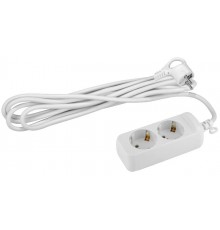 Удлинитель Россия UX-2e-1,5m Удлин-ль c заземл, 3х0,75мм2, ПВС, 2гн, 1,5м  Б0038572  ЭРА