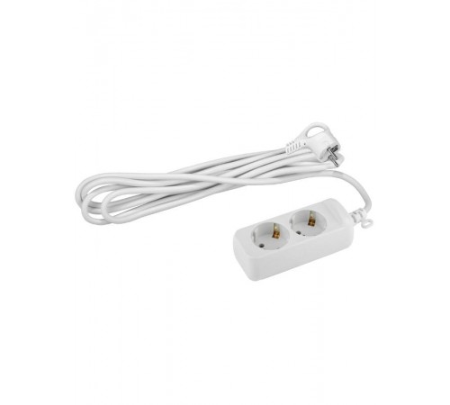 Удлинитель Россия UX-2e-1,5m Удлин-ль c заземл, 3х0,75мм2, ПВС, 2гн, 1,5м  Б0038572  ЭРА