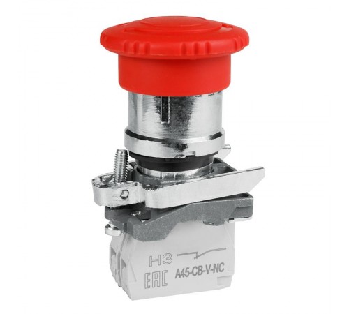 Кнопка ав ост возв пов OptiSignal D22 C4-ESTR-01 металл 1НЗ XB4BS8442 332178 КЭАЗ