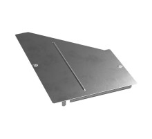 Крышка переходника правого Стандарт INOX (AISI 304) 600х300  PR16.5784  Промрукав