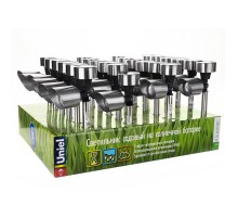 Cветильник садовый декоративный на солнечной батарее USL-C-690/MT375 SPOT SET24  4000К, 1*ААA Ni-Cd акк. в/к. IP44  UL-00001686  Uniel