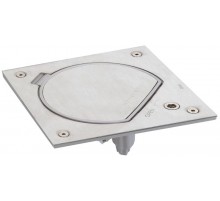 Simon Connect Влагостойкая основа с замком на 1 механизм K45 (пустышка), IP66, сталь  KSE0SEC-23-72  Simon