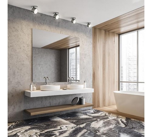 Светильник-спот настенно-потолочный под лампу GX53, черный ML212  41477  FERON