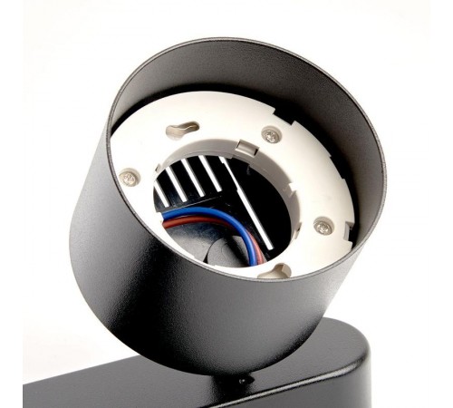 Светильник-спот настенно-потолочный под лампу GX53, черный ML212  41477  FERON