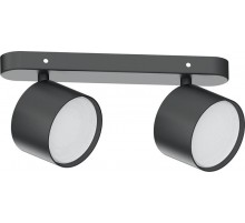 Светильник-спот настенно-потолочный под лампу GX53, черный ML212  41477  FERON