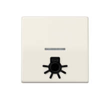 Клавиша с окошком для подсветки и символом "свет"; слоновая кость AS591L1KO5 Jung