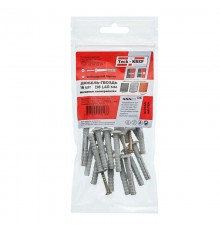 Дюбель-гвоздь 6х40 гриб. манжета (полипропилен) (16 шт) - пакет ( 0,06 кг)  102945  Tech-KREP