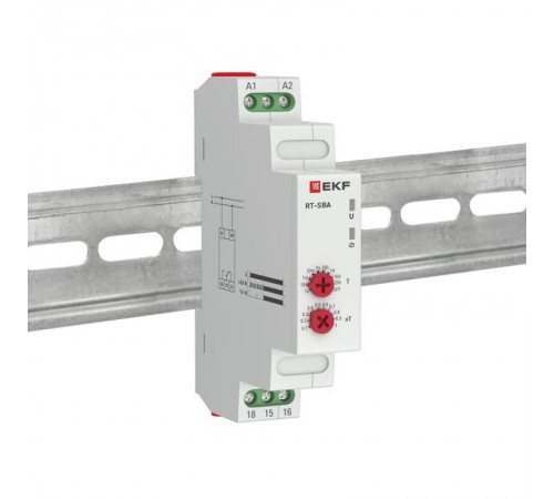 Реле времени RT-SBA (задержка времени включ.) EKF PROxima  rt-sba  EKF