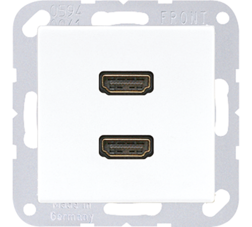 2 x HDMI MAA1133WW Jung