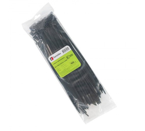 Стяжка нейлоновая КСС "MULTILOCK" 5х300 (черн) (100шт)  102321  Fortisflex