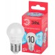 Лампа светодиодная LED P45-10W-840-E27 R (диод, шар, 10Вт, нейтр, E27)  Б0050234  ЭРА