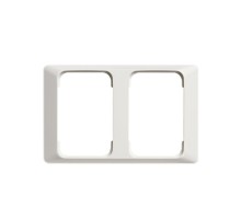 Рамка 2-постовая для DoubleSchuko, 100мм серия Jussi, белая  2522-100   2TKA000817G1  ABB