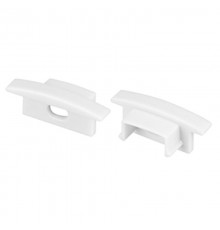 Заглушка LINE-2308-F с отверстием WHITE (Arlight, Пластик)  044238  Arlight