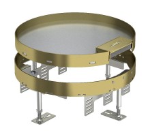 Кассетная рамка RKS2 ном.размер R9 D 305 мм (латунь) (RKS2 R9 M25)  7409274  OBO Bettermann