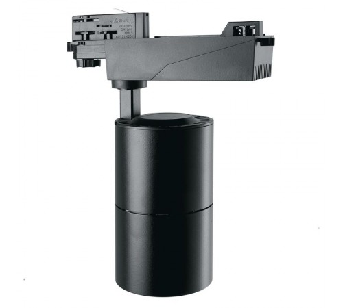 Светильник трековый светодиодный на шинопровод 30W, 2700 Lm, 4000К, 35 градусов, черный, 3х фазный, AL103 со встроенным драйвером  41602  FERON