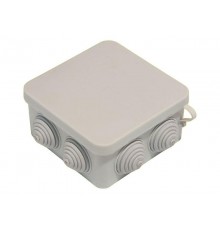 Коробка распределительная 100х100х50, 7 вывода, IP55  КР2604  HEGEL