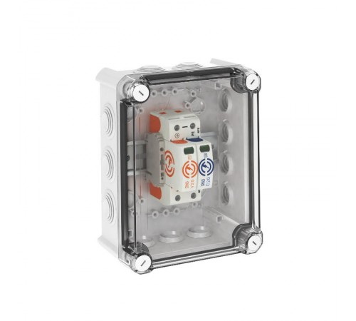 Комплект УЗИП V20-1+NPE в защитном корпусе (Класс II), 280 В (VG-V20-1+NPE-280)  5095381  OBO Bettermann