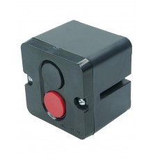 ПКЕ 712 У3, 10А, 660В, чёрный и красный цилиндр, накладной, IP40, пост управления (ЭТ)  ET523351  Электротехник