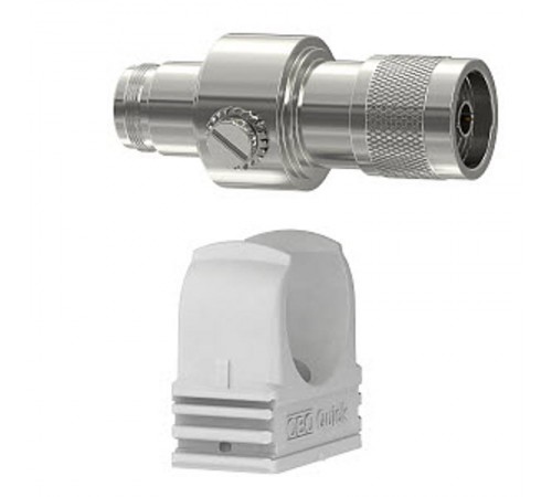 Устройства защиты от импульсных перенапряжений УЗИП для коаксиального кабеля (тип разъема N), 130 В (DS-N M/W)  5093996  OBO Bettermann