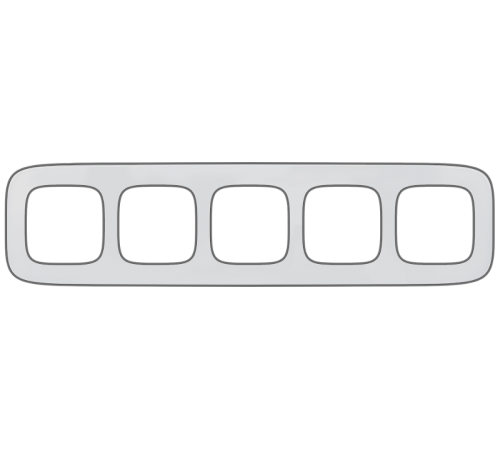 Valena ALLURE Зеркало Рамка 5-ая  754425  Legrand