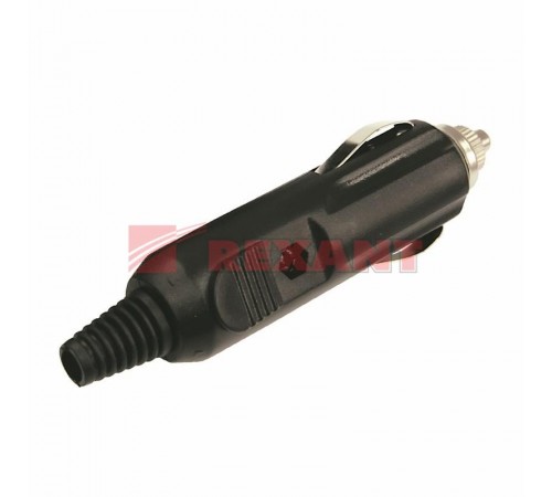 Штекер автоприкуривателя с предохранителем  16-0202  REXANT