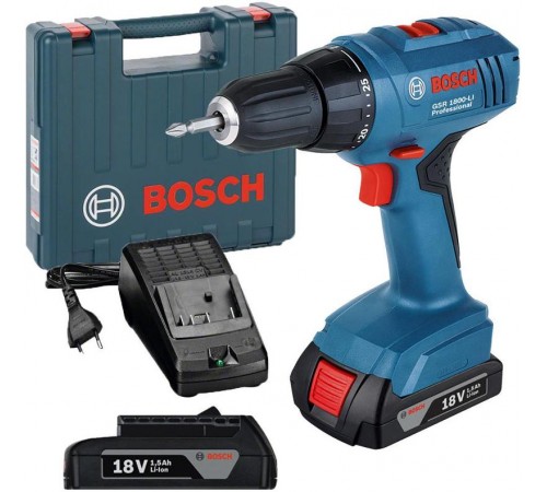 Аккумуляторная дрель-шуруповерт GSR 180-Li  06019F8120  BOSCH