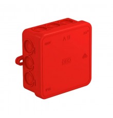 Коробка распределительная A11, 85x85x40 мм, красная (A 11 HF RO)  2000164  OBO Bettermann