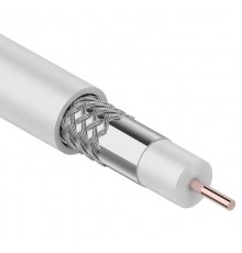 Кабель RG-6U, (48%), 75 Ом, 10м., белый    01-2205-10  PROconnect