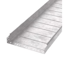 Лоток неперфорированный Профи HDZ 400х80x3000 (1,0 мм) (6 м/уп)  PR16.13840  Промрукав