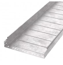 Лоток неперфорированный Профи HDZ 400х80x3000 (1,0 мм) (6 м/уп)  PR16.13840  Промрукав