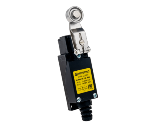 Выключатель концевой, 6 A NO+NC, IP65, ролик поворотный MTB4-LZ8104  51736  ОВЕН